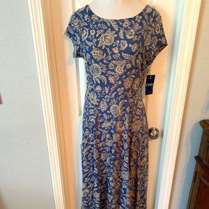 Chaps Maxi Dress Size L NWT